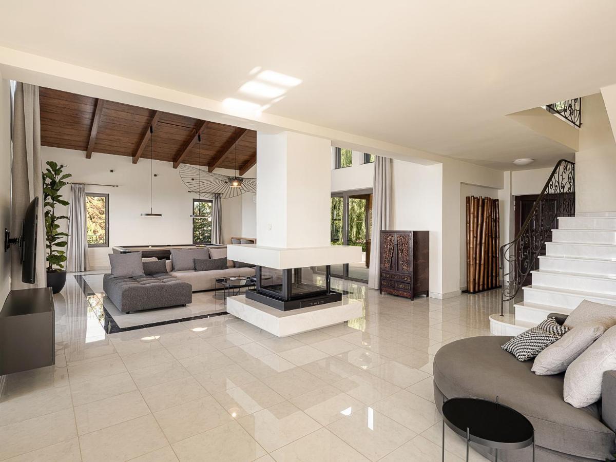 Villa Heora - The Floating Residence Tria Monastiria ภายนอก รูปภาพ